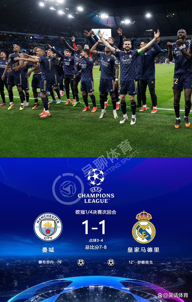 马赛逆转晋级，皇马无缘欧冠四强