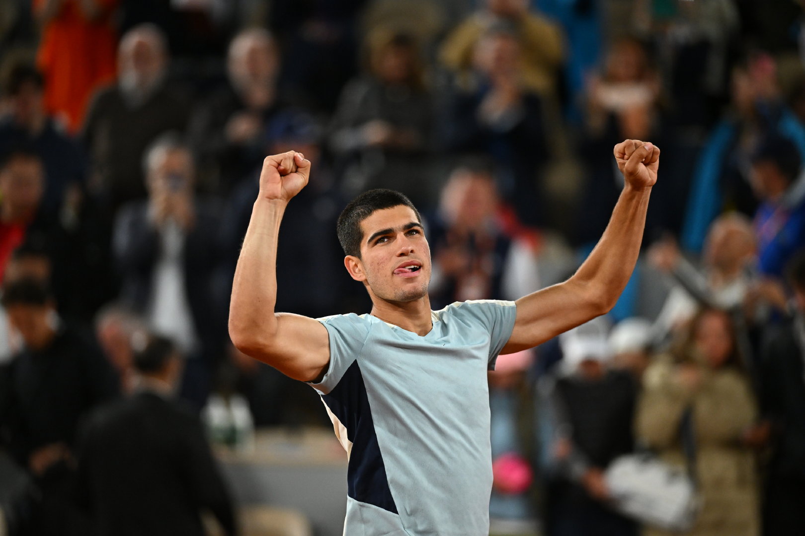 马洛卡在比赛中展现出团队精神 马洛卡在比赛中展现出团队精神