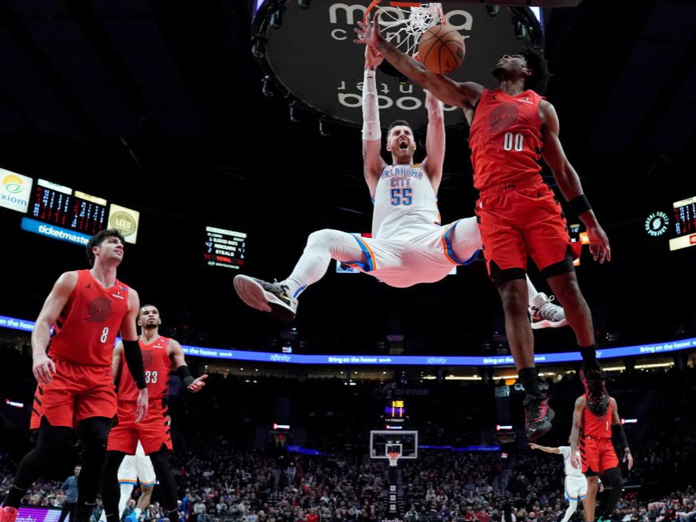 开拓者击败黄蜂，取得四连胜