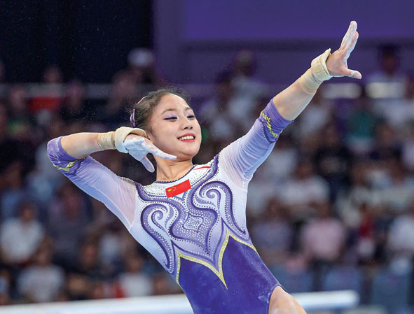 西班牙体操选手夺取女子全能冠军