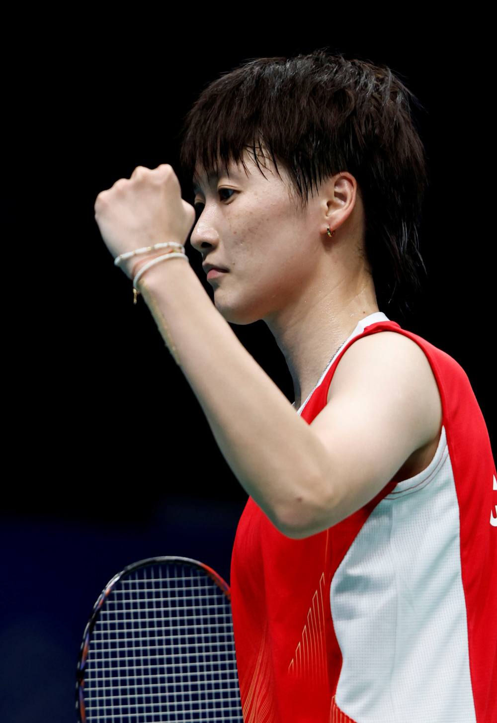 羽毛球女单选手陈雨菲晋级半决赛