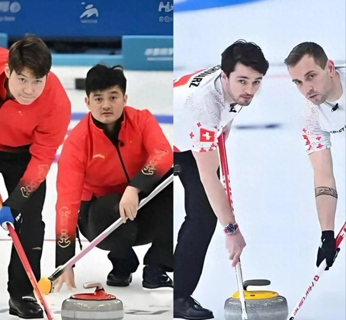 -瑞士冰壶队精湛技艺，成功晋级决赛