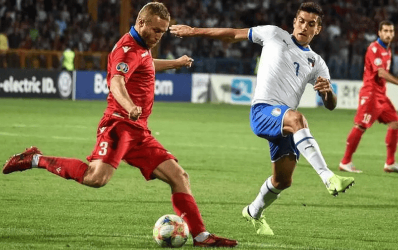 格鲁吉亚国家队取得对手的全面胜利